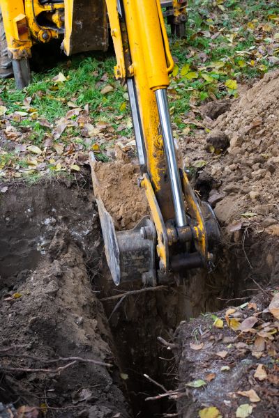 Sewer Tank Excavation in Longmont