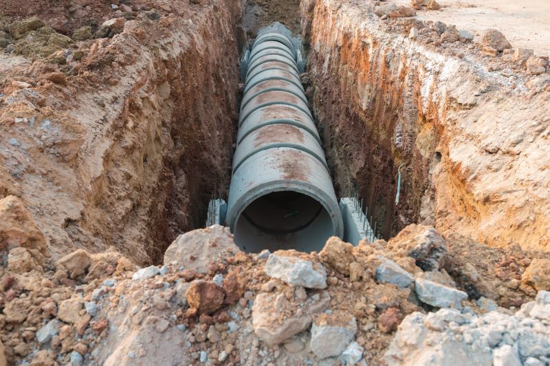 Gas Pipe Trenching
